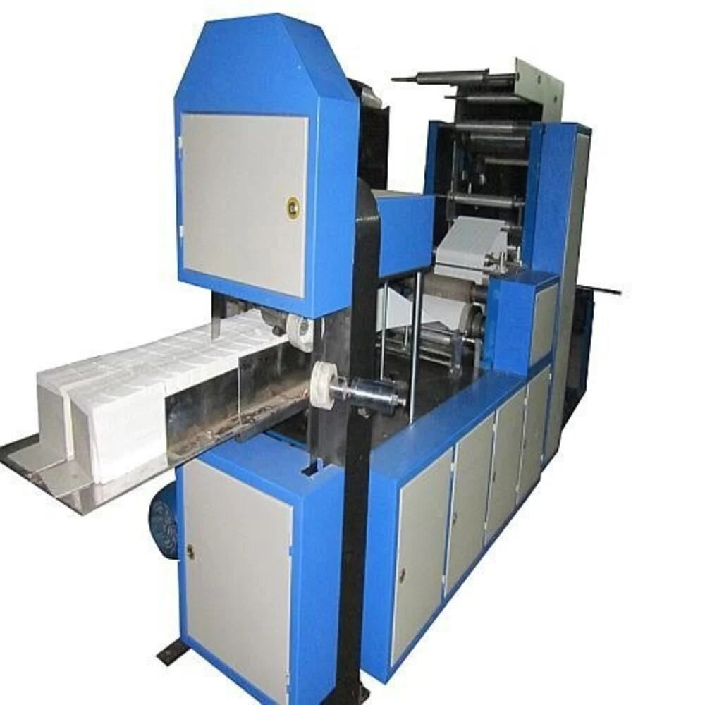AC/DC Automatic Multi-Size Paper Napkin Making Machine | Versatile & High-Speed Tissue Production